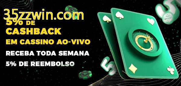 Promoções do cassino ao Vivo 35zzwin.com